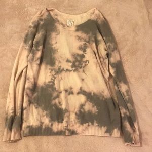 Blue Life Tye Dye Lightweight Sweater